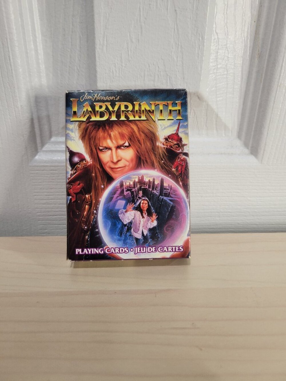 Jim Henson's LABYRINTH Movie Playing Cards Deck EUC David Bowie Jareth 80's